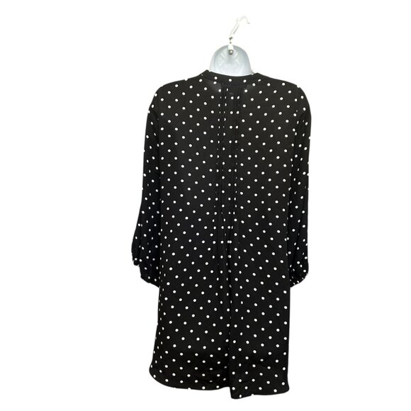 In Every Story Polka Dot Blouse Black White Size 2X - Picture 5 of 7
